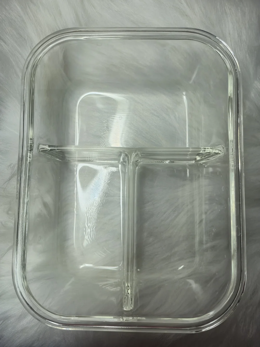 Glass Food Storage Container with White Snap Lid - Home Storage & Organization